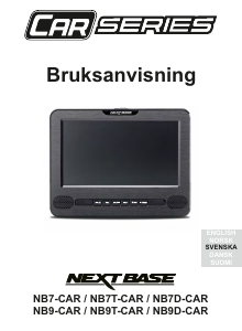 Bruksanvisning NextBase NB9T-CAR DVD spelare