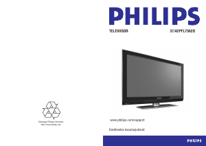 Kasutusjuhend Philips 37PFL7562D LCD-teler