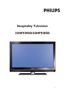 Руководство Philips 42HF9385D ЖК телевизор