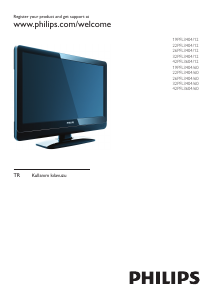 Kullanım kılavuzu Philips 42PFL3604 LCD televizyon
