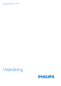 Brugsanvisning Philips 32PFK5509 LED TV