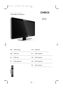 Návod Philips 42PFL7423H LCD televízor
