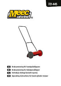 Bruksanvisning Meec Tools 721-445 Gressklipper