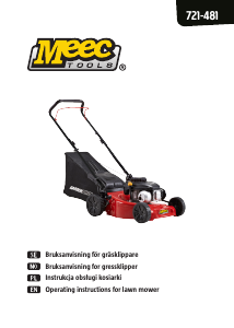Manual Meec Tools 721-481 Lawn Mower