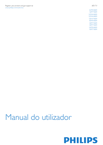 Manual Philips 32PFT4009 Televisor LED