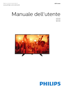 Manuale Philips 40PFK4101 LED televisore