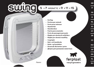 Návod Ferplast Swing 7 Mačacie dvierka