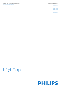 Käyttöohje Philips 42PFK7109 LED-televisio