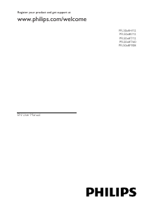 Manual Philips 42PFL5028H LED Television