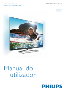 Manual Philips 42PFL6907 Televisor LED
