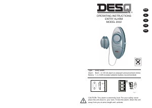 Handleiding Desq 2002 Alarmsysteem