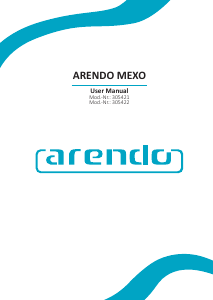 Handleiding Arendo 305422 Mexo Staafmixer