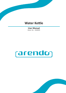 Handleiding Arendo 304895 Waterkoker