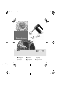 Bedienungsanleitung Bosch MFQ4080 Handmixer