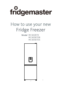 Manual Fridgemaster MC60287DB Fridge-Freezer