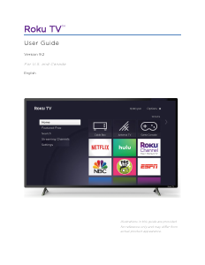 Manual Hisense 55U6GR5 LED Television