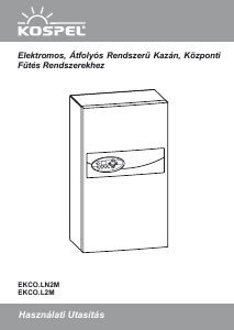 Használati útmutató Kospel EKCO.L2M Kazán központi fűtéshez