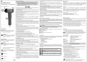 Manuale Medisana MG 500 Massaggiatore
