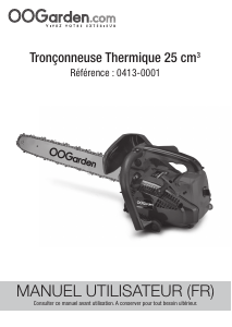 Mode d’emploi OOGarden CN-25 Tronçonneuse