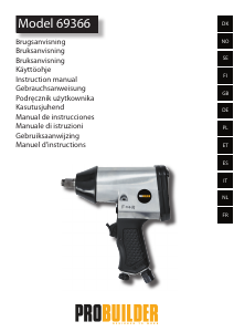 Käyttöohje Probuilder 69366 Iskuväännin