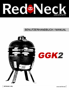 Handleiding Red Neck GGK2 Barbecue