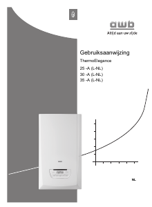 Handleiding AWB ThermoElegance 35-A (L-NL) CV-ketel
