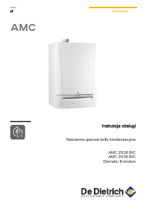 Instrukcja De Dietrich AMC 25/28 BIC Kocioł ogrzewania