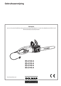 Handleiding Dolmar ES-2145 A Kettingzaag