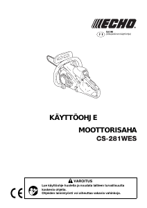 Käyttöohje Echo CS-281WES Ketjusaha