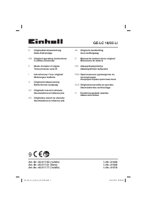 Mode d’emploi Einhell GE-LC 18/25 Li Tronçonneuse
