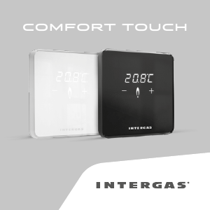 Handleiding Intergas Comfort Touch Thermostaat