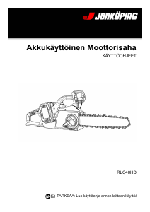 Käyttöohje Jonköping RLC40HD Ketjusaha