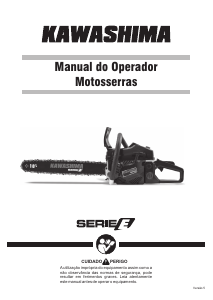 Manual Kawashima KWS 5218 Motosserra