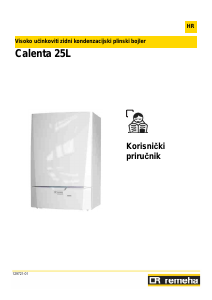 Priručnik Remeha Calenta 25L Bojler za centralno grijanje