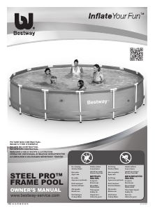 Instrukcja Bestway BW56101 Steel Pro Basen