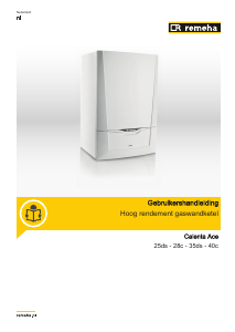 Handleiding Remeha Calenta Ace 28c CV-ketel