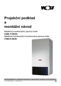Manuál Wolf CGB-K-20 Kotel pro centrální vytápění