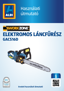 Használati útmutató Workzone GACS16D Láncfűrész