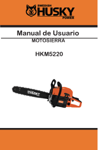 Manual de uso Swedish Husky Power HKM5220 Sierra de cadena