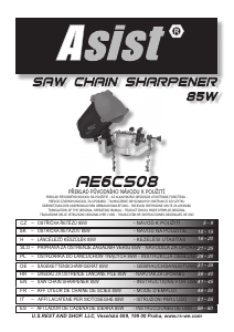 Manual Asist AE6CS08 Chainsaw Chain Sharpener