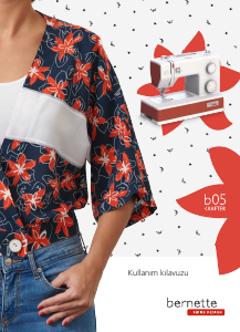 Kullanım kılavuzu Bernina Bernette B05 Crafter Dikiş makinesi