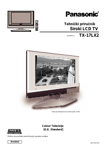 Priručnik Panasonic TX-17LX2 LCD televizor