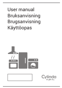 Käyttöohje Cylinda IHI 9185SRX Keittotaso