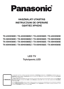 Manual Panasonic TX-55HX580EZ Televizor LED