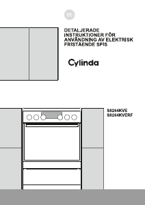 Bruksanvisning Cylinda S 8264 KVE RF Spis