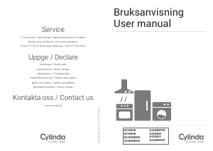 Handleiding Cylinda K 2385HE Koelkast