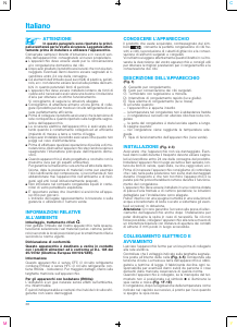 Manuale Whirlpool AFB 413 Congelatore
