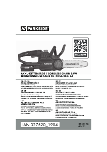 Manuál Parkside IAN 327520 Motorová pila