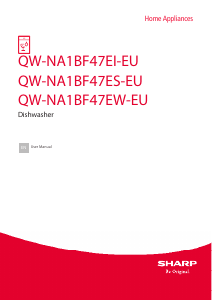 Handleiding Sharp QW-NA1BF47ES-EU Vaatwasser