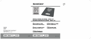 Manuale SilverCrest SKW 5 B1 Bilancia da cucina
